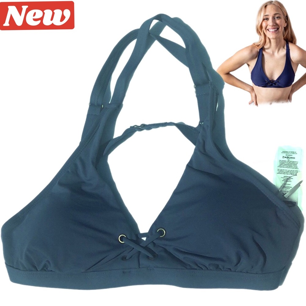 🆕 Krimson Klover Nalu Bikini Top UPF 50+ lace front